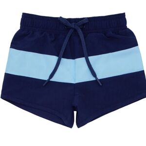 Minnow Navy Colorblock Boardie Swimsuit